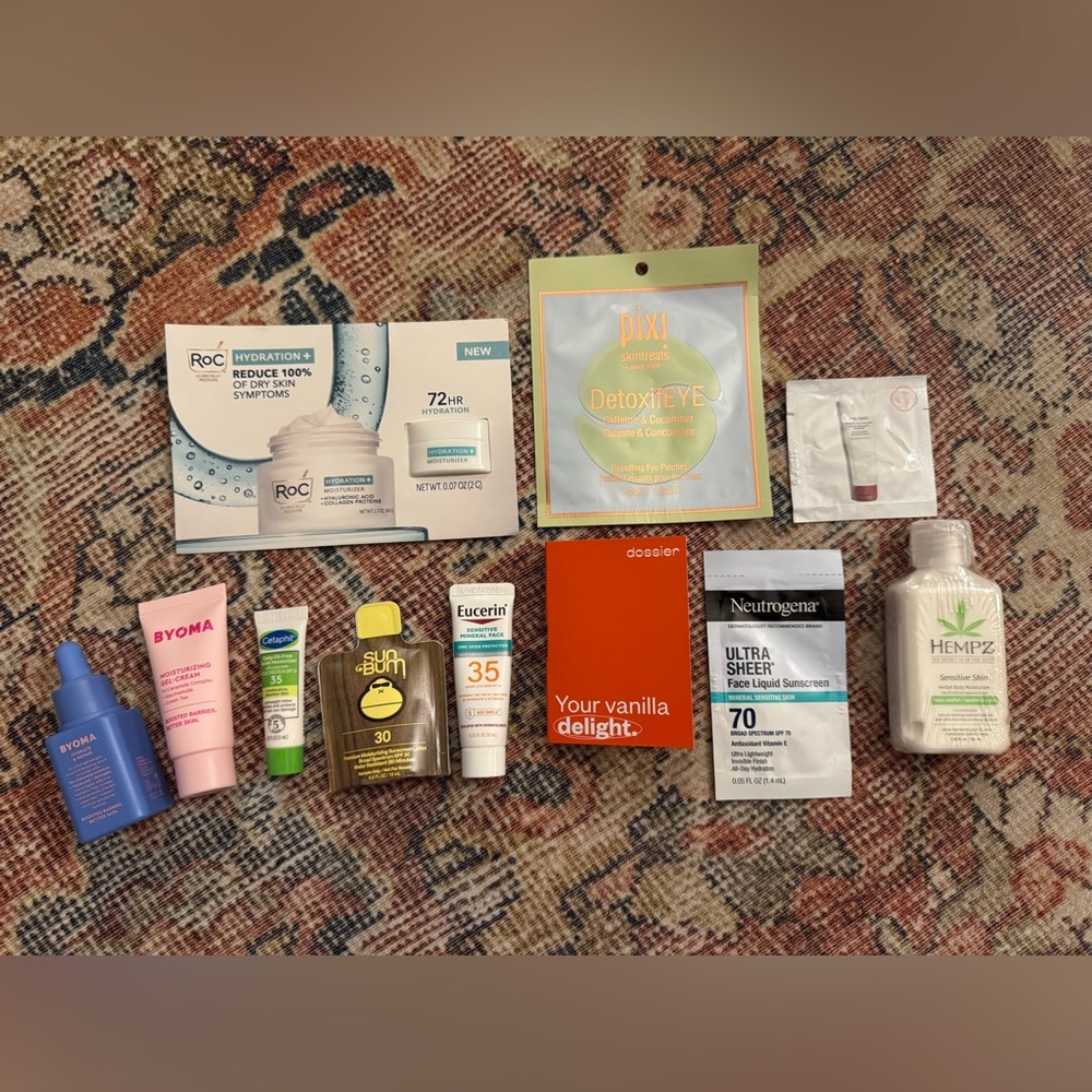 Dossier - Assorted skin care and fragrance